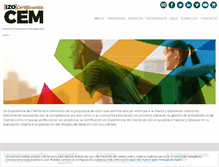 Tablet Screenshot of certificacioncem.com